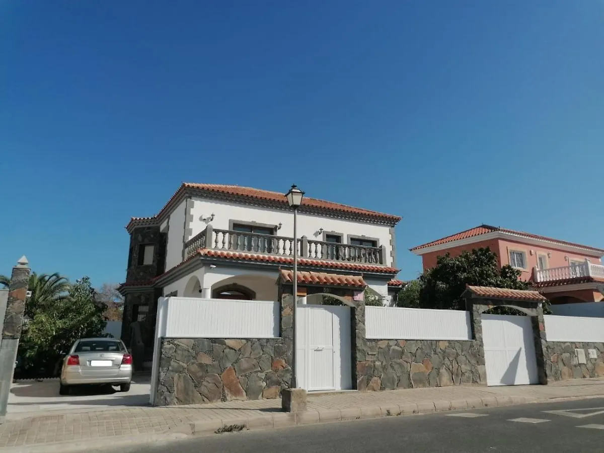 Villa Cervantes Sonnenland Con Piscina Privada Climatizada Maspalomas  Spain